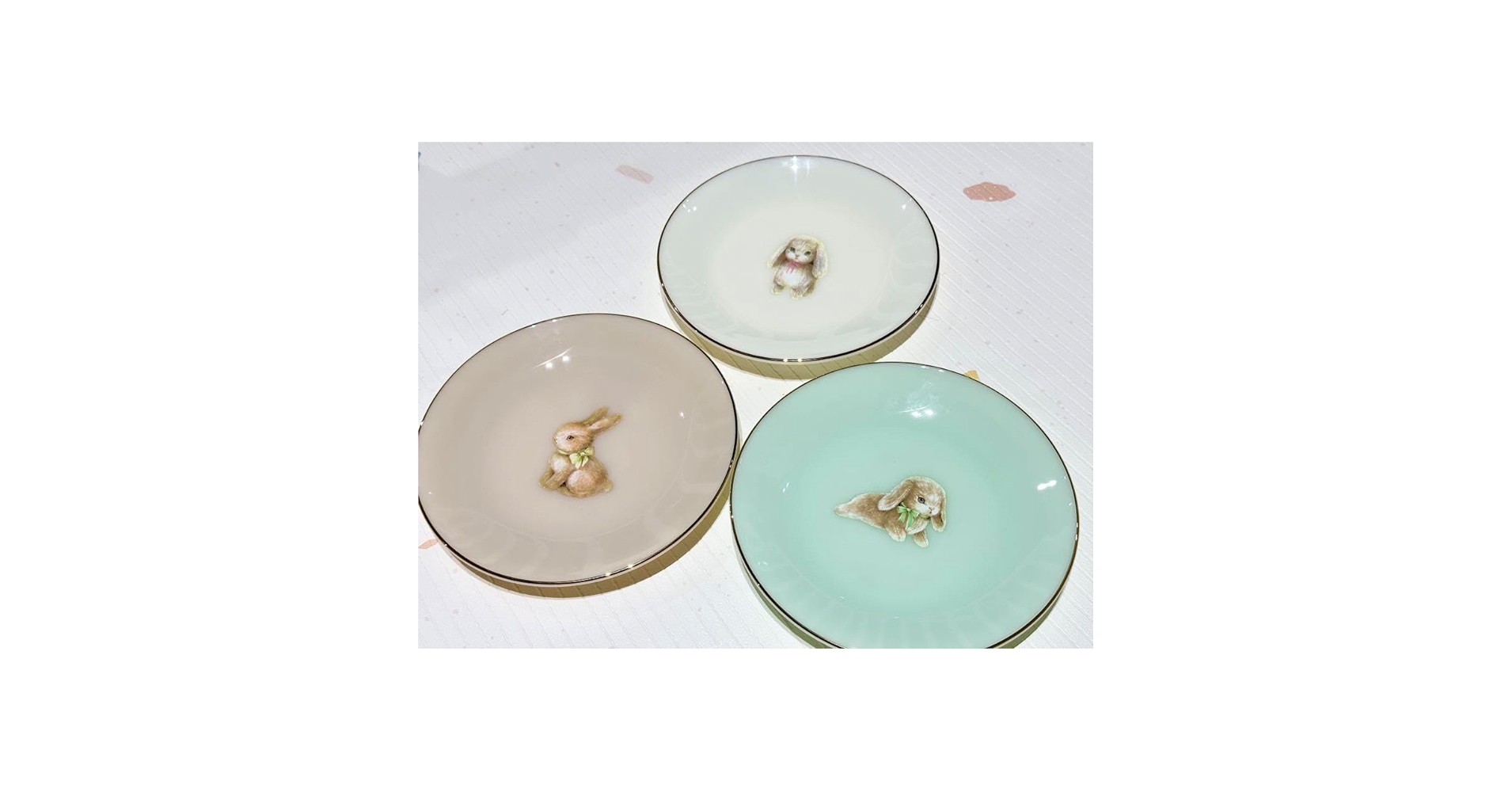 フランシュリッペ　franche lippee　皿　うさぎ　プレート　未使用 franchelippee 【美品】フランシュリッペ franche lippee×うつわ